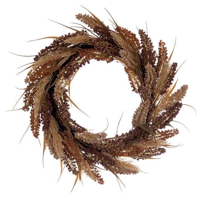 Vickerman EF214520 Couronne de Maïs de 20 Po&44; Brun & Ivoire