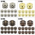 thumbnail image 3 of 5/12set Jewelry Box Hasp Clasp Suitcase Wood Chest Cabinet Decorative Lock Latch, 3 of 4