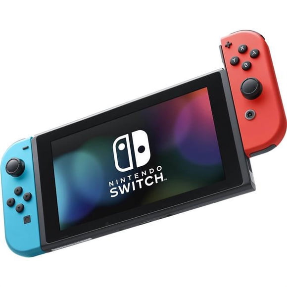 Nintendo Switch with Neon Blue and Neon Red Joy‑Con (Nintendo Switch) -FR