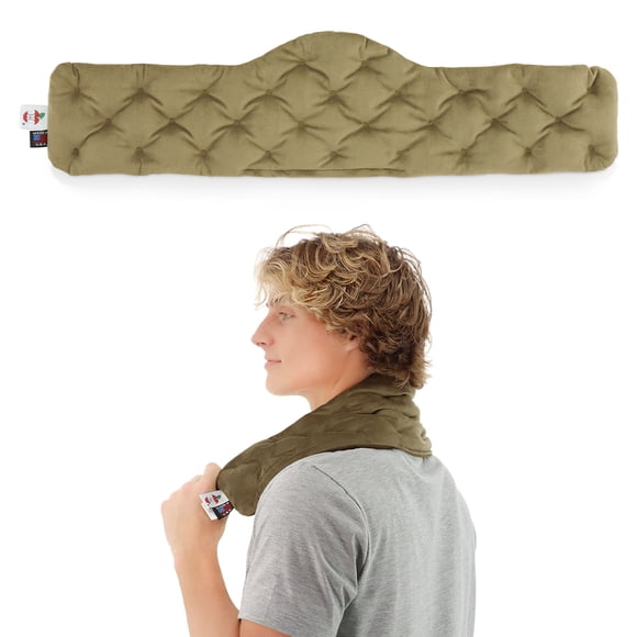 Core Products Lot de Thérapie par Chaleur Humide en Microbilles - Cervical 5 Pouces X 25 Pouces