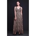 thumbnail image 3 of Bimba Floral Ladies Printed Resort Maxi DrawstringDressSpaghetti Strap Beach Wear-Large, 3 of 4
