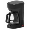 thumbnail image 3 of Mainstays 5 Cup Drip Coffee Maker - 5 Cup Switch Coffee Maker - Black, 3 of 5