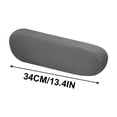 thumbnail image 3 of EGNMCR Universal Black Fabric Armrest Cover For Cars Trucks SUVs And Cargo Vehicles Auto Armrest Covers, 3 of 6