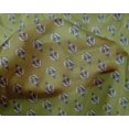 thumbnail image 4 of oneOone Silk Tabby Fabric Floral Block Printed Fabric 1 Yard 42 Inch Wide, 4 of 4