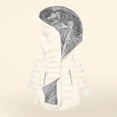 thumbnail image 1 of Amzcrzy Vestes pour Femmes Veste à Capuche à Manches Longues de Couleur Unie Rembourrée Mode Hauts à Manches Longues pour Femmes Veste pour Femmes Vêtements pour Femmes Hauts pour Femmes, 1 of 4