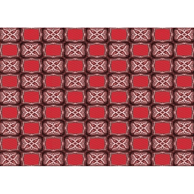 Ahgly Company Tapis Rectangulaire Lavable en Machine Intérieur Transitionnel Rouge Canneberge, 4 Pieds x 6 Pieds