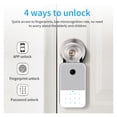 thumbnail image 3 of Key Safe TTlock APP Finrprint Digital Key Box App Remote Access Wall Mount Combination Security Lockbox ,Strong Secure, 3 of 7