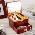 thumbnail image 2 of Dancing Ballerina Music Box Plastic Jewellery Box Girls Hand Crank Music Box Mechanism Gift, 2 of 5