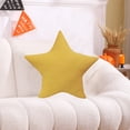thumbnail image 4 of XYAIYT Halloween Solid Color Five Point Star Pillow for Holiday Party Decoration and Home Ornament with Short Soft Fabric Sofa and Bed Cushion Multipurpose Use for Cozy Relaxation, 4 of 6