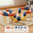 thumbnail image 3 of Flexible Train Track Set with 69 for 3D Layouts and Motorized Learning, 3 of 6