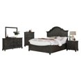 thumbnail image 1 of Ensemble de Chambre à Coucher en Bois Gris Rustique 5pc East King, 1 of 12