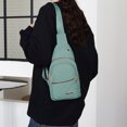 thumbnail image 2 of B-57 Green Womens Crossbody Bag Multifunctional For Daily #MJVHi, 2 of 9