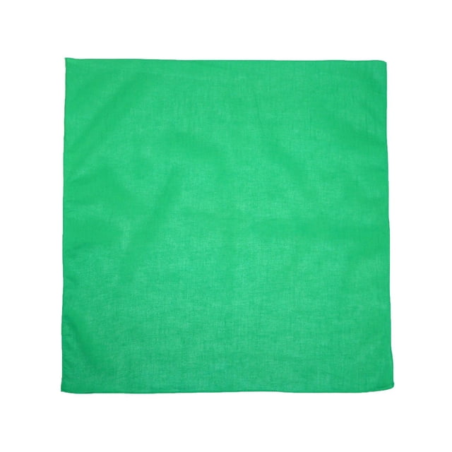 CTM® Bandanas en Coton de Couleur Unie