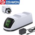 thumbnail image 1 of APPIE PS5 Controller Charging Station with AC Adapter, PS5 Charging Station Compatible with Playstation 5 Controllers, 1 of 9