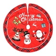 thumbnail image 1 of Pisexur Christmas Tree Skirt ,Many patterns 35.12"Christmas Tree Upholstered Bottom Cover, Suitable For Christmas Tree Decorations, Christmas Family Gathering Christmas Decorations Christmas Gifts, 1 of 5