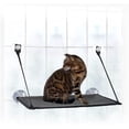 thumbnail image 1 of K&H EZ Mount Single Kitty Window Sill Gray, 1 of 7