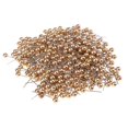 thumbnail image 1 of GUOOL 400 Piece Color Beads Head Push Pins Office Drawing Pins Gold, 1 of 9