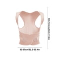 thumbnail image 3 of Meitianfacai Posture Corrector for Kyphosis with Invisible Back Support, Breathable Mesh Spine Straightener for Men and Women, Adjustable Waist and Abdominal Compression Belt (Pink), 3 of 6