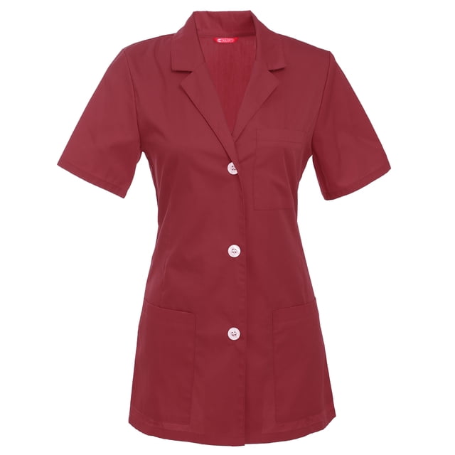 Manteau de Laboratoire à Manches Courtes de 29 Po pour Femmes