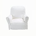 thumbnail image 1 of predolo Kids Sofa Chair Removable Cover Child Armchair Rounded Armrests Young Child Sofa Chair, Beige, 1 of 9