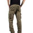 thumbnail image 4 of cllios Mens Cargo Pants Big and Tall Multi Pockets Pants Work Work Trousers Classic Workwear Cargo Pants, 4 of 4