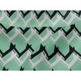 thumbnail image 4 of oneOone Viscose Jersey Fabric Chevron Geometric Print Fabric By The Yard 60 Inch Wide, 4 of 5