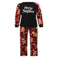 thumbnail image 1 of Matching Family Christmas Pajamas Set Family Christmas Pjs Matching Sets Gingerbread Man Printed Sleepwear Sets, 1 of 5