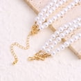thumbnail image 3 of fastboy Collier Court Cristal Magnifique Intemporel Rétro Vintage Perle Choker Diamants Incrustation Est Étincelant Collier 1Set, 3 of 6