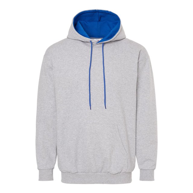 King Fashion KF9041 Sweat à Capuche Bicolore