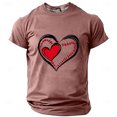 thumbnail image 1 of Pisexur T Shirts for Man , T-Shirt à Col Rond Imprimé Décontracté pour Hommes, Manches Courtes, Rose, 2TG, Chandails de Golf pour Hommes et Chemises pour Hommes, 1 of 3