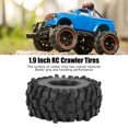 thumbnail image 4 of 1.9 Inch Rubber Tires, Black Stable Driving 1.9 Inch Tires Excellent Grip  for 1/10 RC Climbing Car, 4 of 7