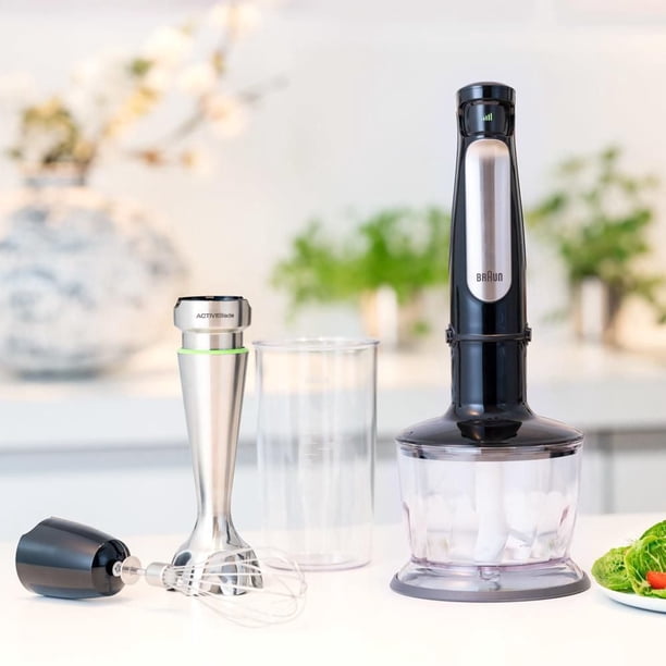 Braun MultiQuick Immersion Hand Blender + 1.5-Cup Food Processor