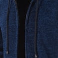 thumbnail image 4 of Qertyioot Veste à Capuche Décontractée pour Hommes Couleur Unie, 4 of 9