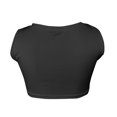 thumbnail image 4 of AherBiu Womens Crop Tank Tops Summer Sexy Workout Sleeveless Undershirt Square Neck Stretchy Mini Tank Solid Color, 4 of 4
