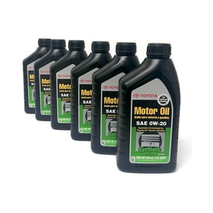Toyota/ exxon mobil Case of 6 Quarts Full Synthetic TGMO SN 0W-20 Oil