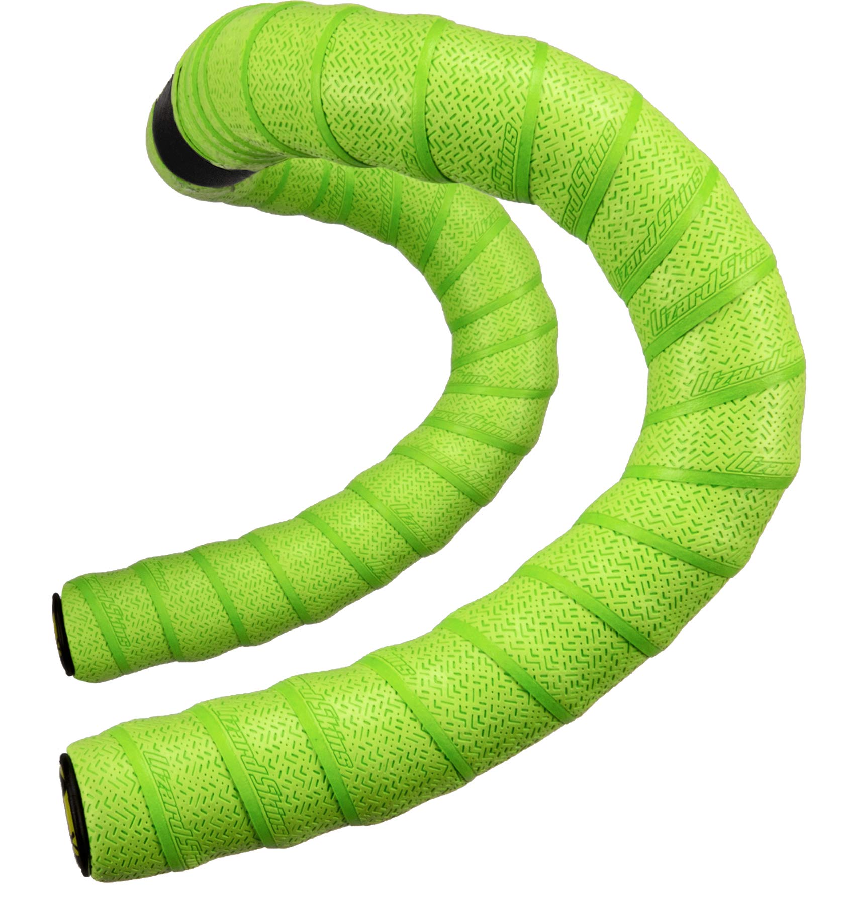 Lizard Skins DSP BAR Tape & Plugs V2 Bar Tape Cycling Road Bike Grip/Cyclocross Grip (Hyper Green, 2.5mm)