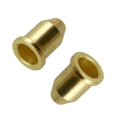 thumbnail image 4 of 6Pcs Strings Through Body Mounting Ferrules Guitar Parts for Electric Through Body Ferrules Electric Guitar Parts Golden, 4 of 5