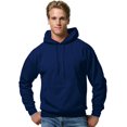 thumbnail image 1 of Hanes Mens ComfortBlend EcoSmart Pullover Hoodie Sweatshirt, L, Deep Navy, 1 of 5