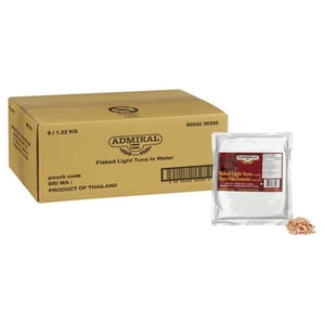 Admiral Tuna Light Flaked In Pouch 1.22KG/2.69LBS (6/Case)