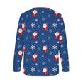 thumbnail image 5 of 2023 Sweat-Shirt de Noël pour Femmes en Solde Mode Imprimé Manches Confortable Respirant Col Rond Sweat-Shirt, 5 of 5