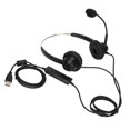 thumbnail image 1 of H360DUSB1 Casque d'Affaires Binaural USB avec Haut-Parleur Réglable Volume et Microphone Silencieux, 1 of 5
