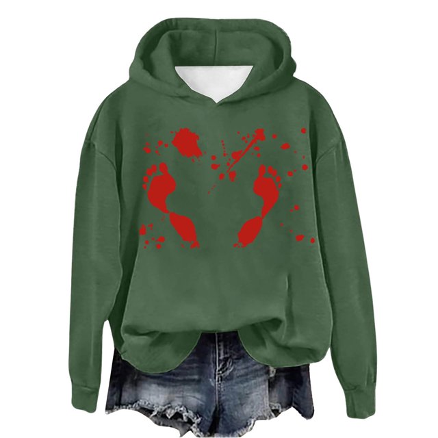 WEAIXIMIUNG Sweat à Rayures pour Femmes Automne et Hiver 2025 Tendance avec Capuche et Imprimé Lettre
