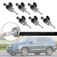 thumbnail image 1 of 6PCS Fuel Injectors 16010-RLV-315 For Honda Pilot/Odyssey/Ridgeline 3.5L V6, 1 of 5