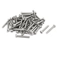 thumbnail image 1 of Unique Bargains M4 x 30mm Vis de Sécurité Torx en Acier Inoxydable 304 50 Pcs, 1 of 1