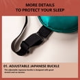 thumbnail image 4 of Warm Eye Compress Mask for Dry Eyes Simulated Silk Usb Temperature Control Eye Mask Female Lunch Break Shading Eye Mask Heating Hot Compress Sleep Eye Mask Heated Eye Masks for Dry Eyes, 4 of 5