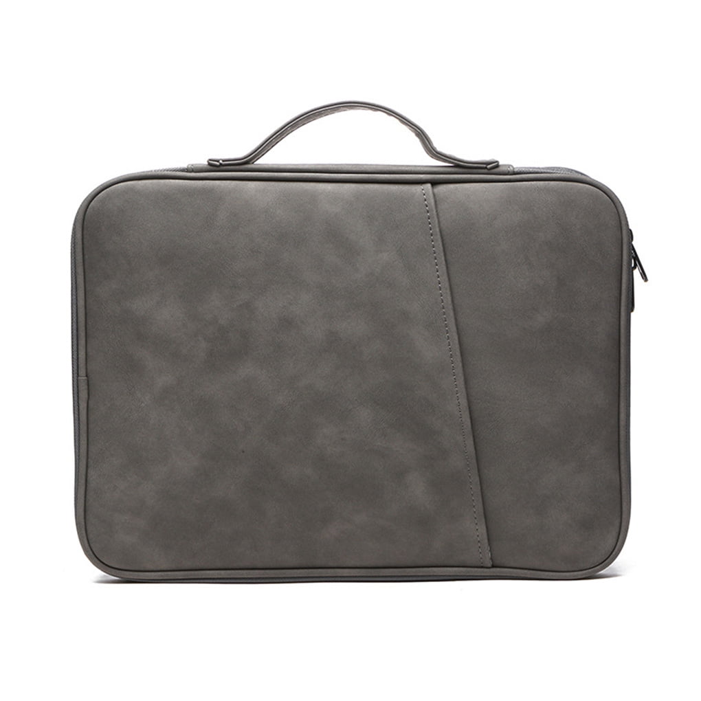Xingzhi Laptop Sleeve Case Notebook Protective Handbag Zipper Closure Nylon Computer Anti-drop Carrying Bag Shockproof Gray 10.8-11 inch