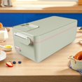 thumbnail image 3 of Electric Lunch Box Food Heater, Heated Lunch Box Portable Food Warmer, 1L Stainless Steel Containers, Cordless Heating Leakproof Heated Box for Car, Truck, Office, Travel Use, 3 of 7