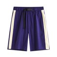 thumbnail image 1 of Yuzhih Casual Shorts for Men Color Block Drawstring Summer Athletic Shorts with Pockets Quick Dry Lightweight Beach Vacation Shorts, 1 of 3