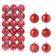 thumbnail image 4 of Meitianfacai 36PCS Christmas Xmas Tree Ball Bauble Hanging Home Party Ornament Decor 3CM, 4 of 5