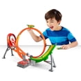 thumbnail image 4 of Hot Wheels Action Power Shift Motorized Raceway Track Set Includes 5 1:64 Scale Cars For Kids Ages 4+ Years - Walmart Exclusive, 4 of 6